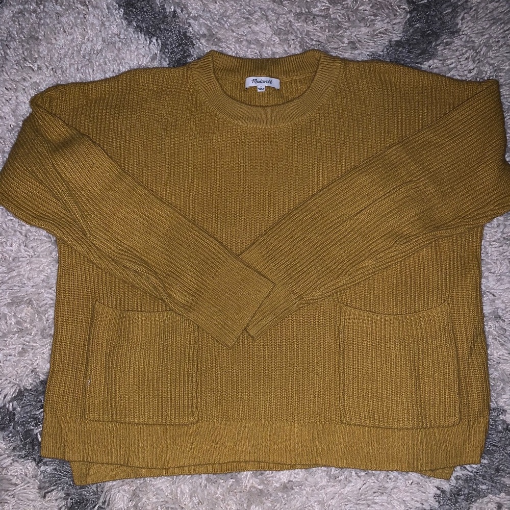 Madewell Two Pocket Sweater